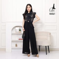 VEST OUTER BROKAT ARGYLIE  03361 LD 105 I Outer Kondangan Wanita I Outer Casual Remaja