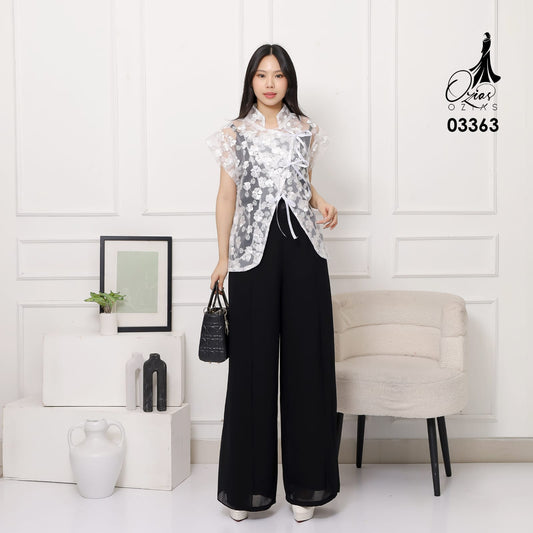 VEST OUTER TILE OZIKO 03363 LD 105 I Outer Casual Wisuda I Outer Formal Remaja