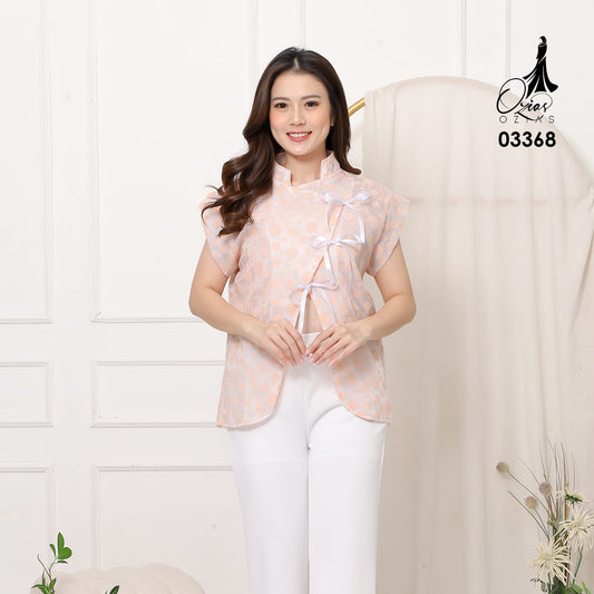 VEST OUTER TILE OZIKO 03368 LD 105  I Outer Casual Wisuda I Outer Formal Remaja