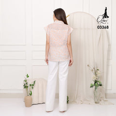 VEST OUTER TILE OZIKO 03368 LD 105  I Outer Casual Wisuda I Outer Formal Remaja