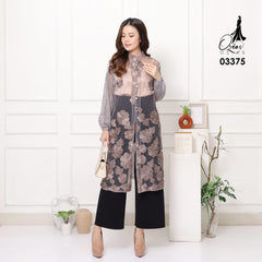 OZIKO Vest Outer Tile 03375 LD 105 I Outer Kondangan Wanita I Outer Casual Remaja
