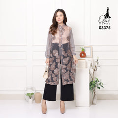 OZIKO Vest Outer Tile 03375 LD 105 I Outer Kondangan Wanita I Outer Casual Remaja