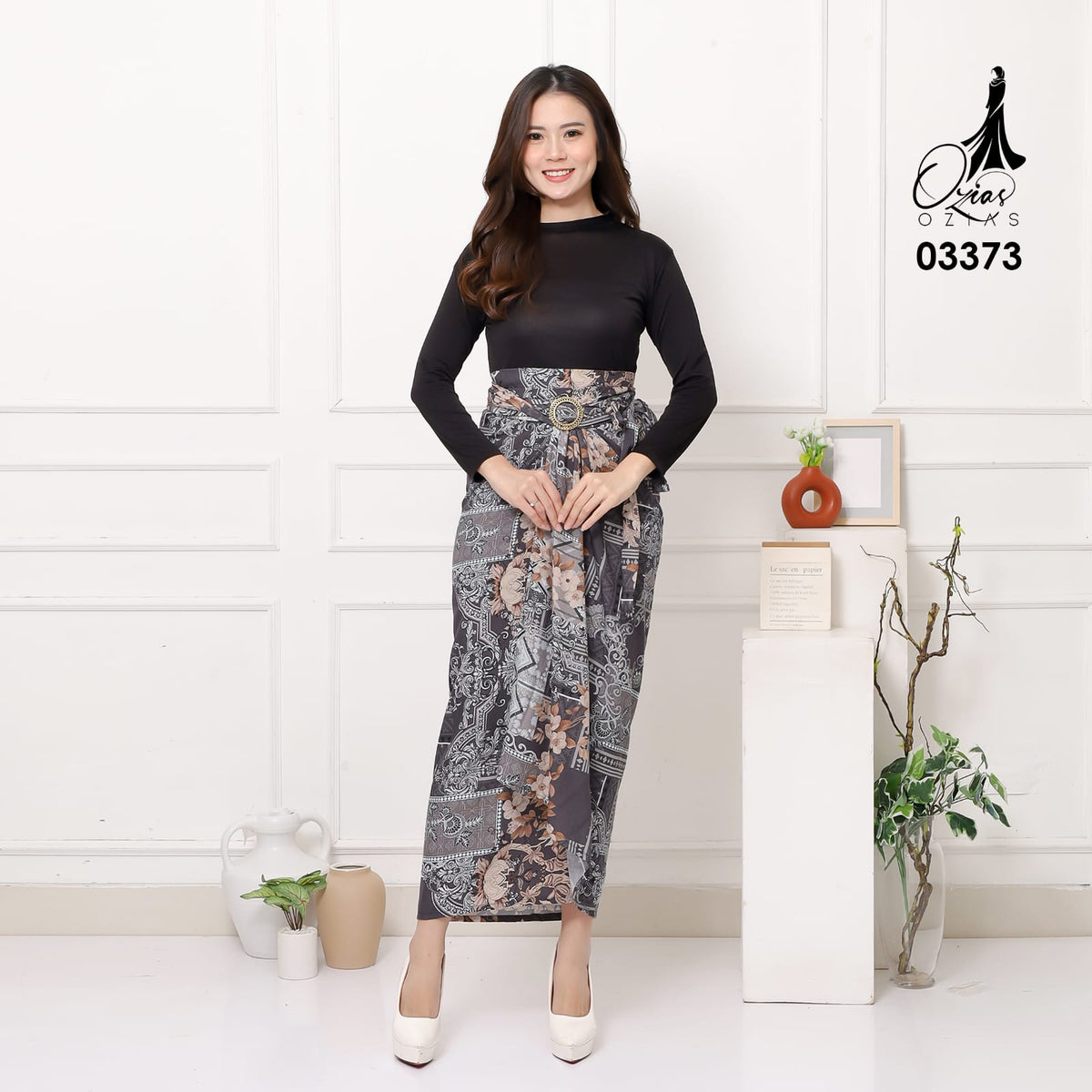 ROK LILIT OZIAS VISCOSE RAYON 03373 I Rok Casual Remaja I Rok Bawahan Wanita