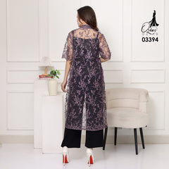 Oziko Vest Outer Tie Garden 03394 LD 105  I Outer Kondangan Wanita Lebaran I Outer Casual Remaja