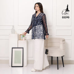 VEST OUTER TILE OZIKO 03390 LD 105 I Vest Outer Casual I Vest Kondangan Wanita