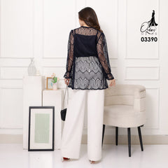 VEST OUTER TILE OZIKO 03390 LD 105 I Vest Outer Casual I Vest Kondangan Wanita