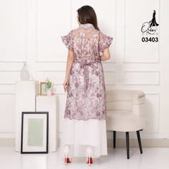 VEST OUTER TILE OZIKO 03403 LD 105 I Outer Kondangan Casual I Outer Vest Luaran