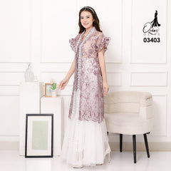 VEST OUTER TILE OZIKO 03403 LD 105 I Outer Kondangan Casual I Outer Vest Luaran