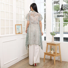 VEST OUTER TILE OZIKO 03406 LD 105 I Vest Outer Casual I Vest Tile Kondangan