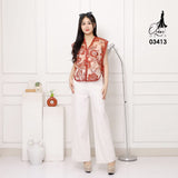 VEST OUTER TILE OZIKO 03413 LD 105 I Outer Kondangan Wanita I Outer Casual Fashion