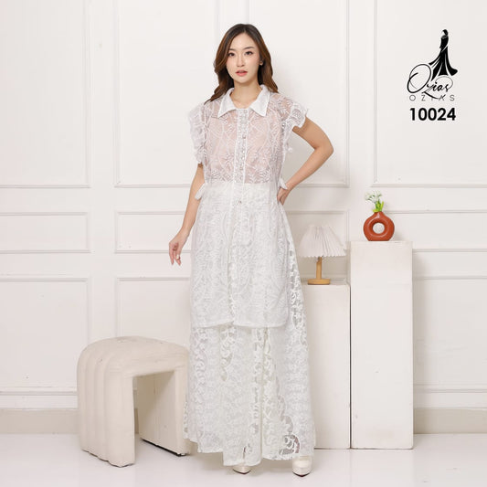 ONESET OUTER & ROK OZIAS 10024 LD 105 I Oneset Casual Wanita I Oneset Cantik Kondangan