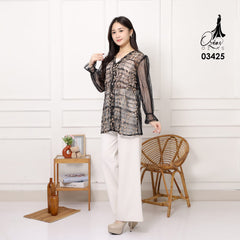 VEST OUTER TILE OZIKO 03425 LD 105 | Vest Outer Kondangan Lebaran | Outer Casual Remaja.