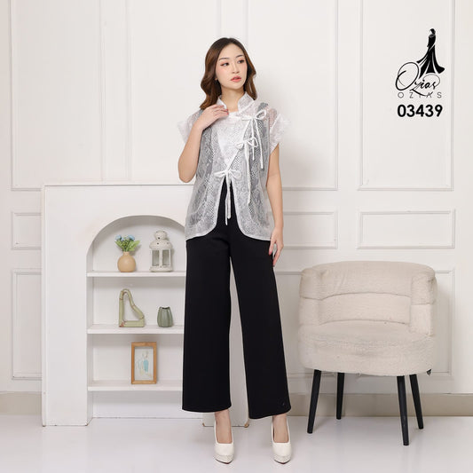 VEST OUTER TILE OZIKO 03439 LD 105 I Vest Outer Kondangan I Vest Fashion Casual