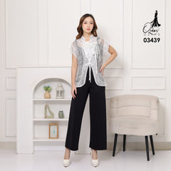 VEST OUTER TILE OZIKO 03439 LD 105 I Vest Outer Kondangan I Vest Fashion Casual