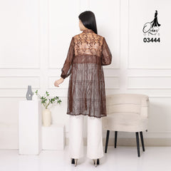 VEST OUTER TILE OZIKO 03444 LD 105 I Vest Kondangan Wanita I Vest Casual Remaja