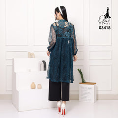 VEST OUTER TILE OZIKO 03418 LD 105 I Vest Kondangan Wanita I Vest Casual Cantik