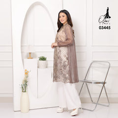 VEST OUTER TILE OZIKO 03445 LD 105 I Vest Kondangan Wanita I Vest Casual Lebaran