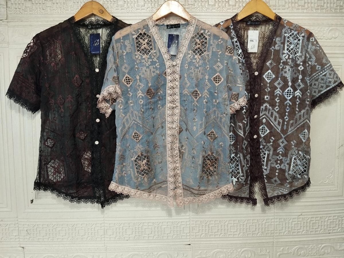 VEST OUTER TILE OZIKO 03460 LD 105 I Vest Outer Tile Oziko I Vest Lebaran Casual