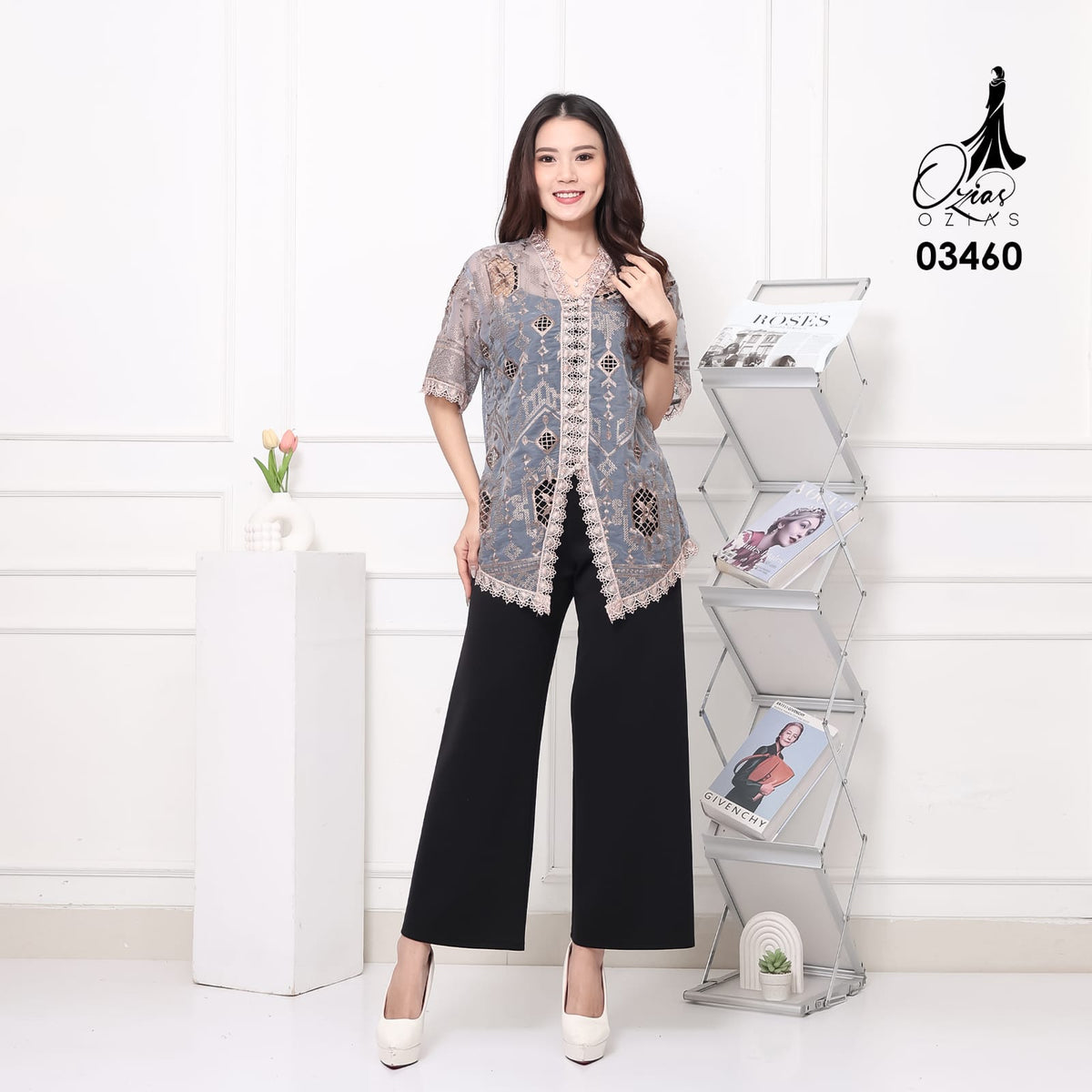 OZIKO VEST OUTER TILE 03460 LD 105