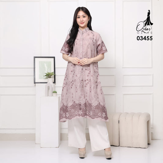 VEST OUTER OZIKO KANTUN KRANCANG 03455 LD 105 I Vest Kondangan Wanita I Vest Lebaran