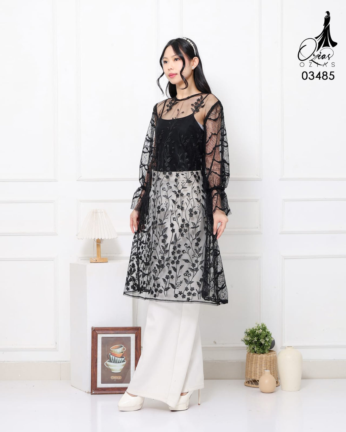 OZIKO VEST OUTER TILE 03485 03486 LD 105