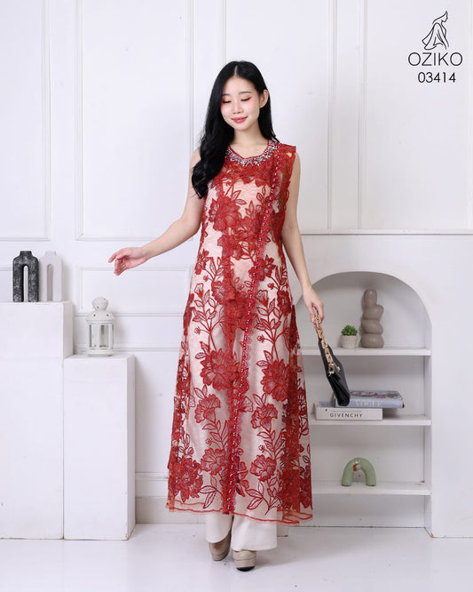 OZIKO VEST OUTER TILE HANA 03414 LD 105