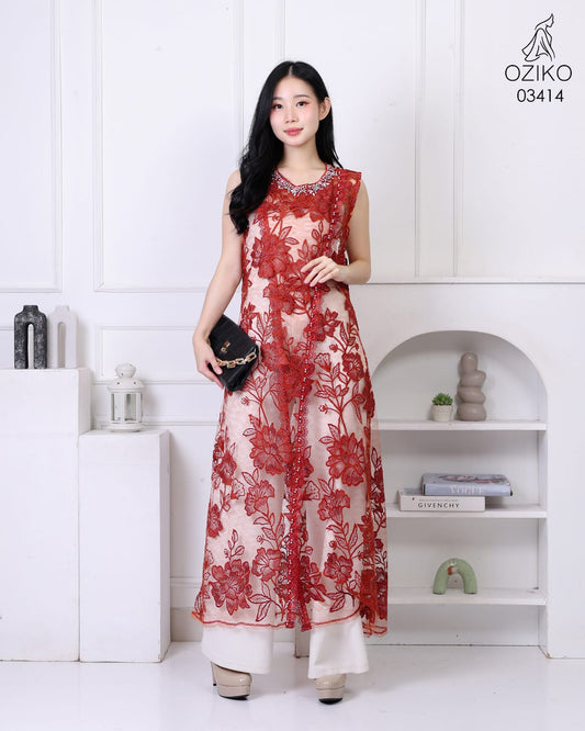 OZIKO VEST OUTER TILE HANA 03414 LD 105