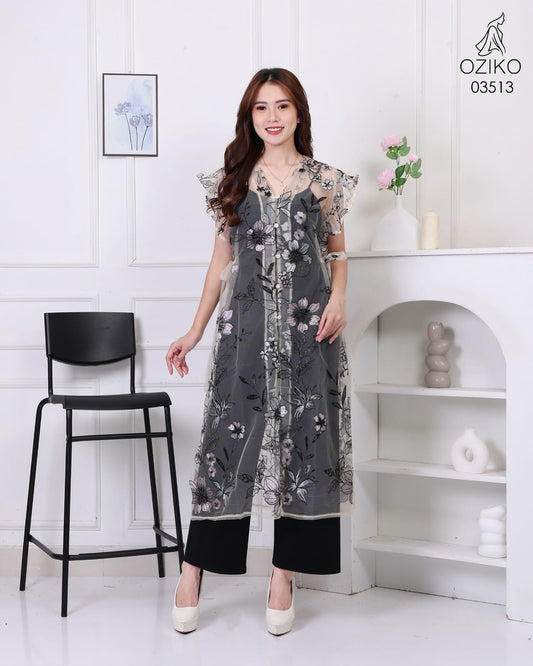 OZIKO VEST OUTER TILE 03513 LD 105