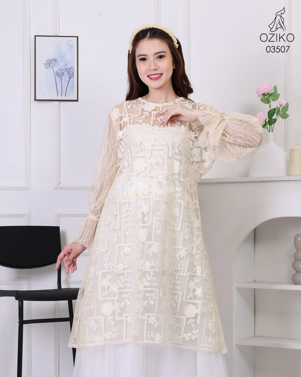 OZIKO VEST OUTER TILE 03507 LD 105