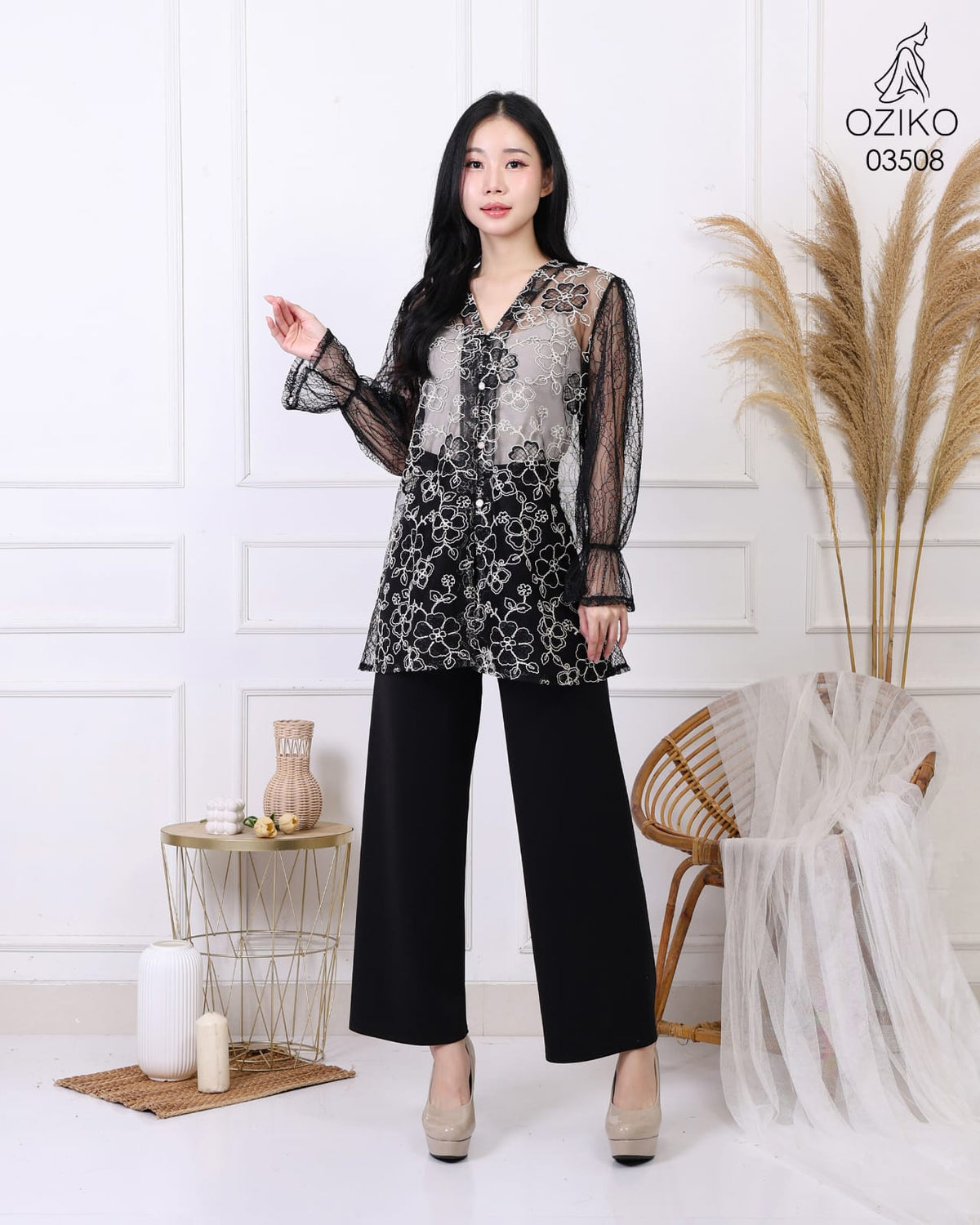 OZIKO VEST OUTER TILE 03508 LD 105