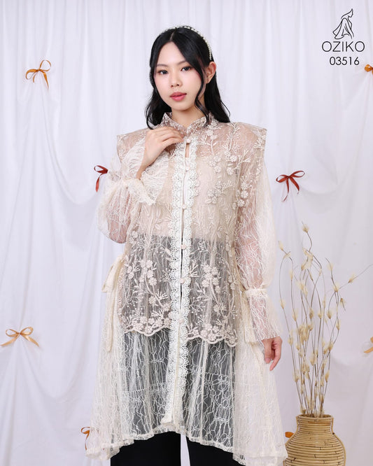 OZIKO VEST OUTER TILE 03516  LD 105