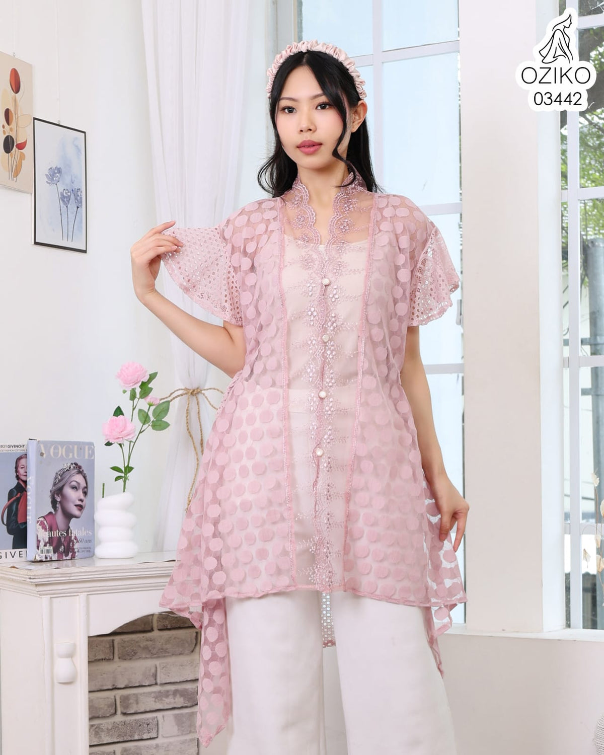 OZIKO VEST OUTER TILE 03442 LD 105