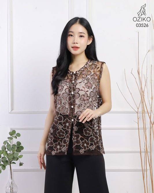 VEST OUTER TILE OZIKO 03526  LD 105