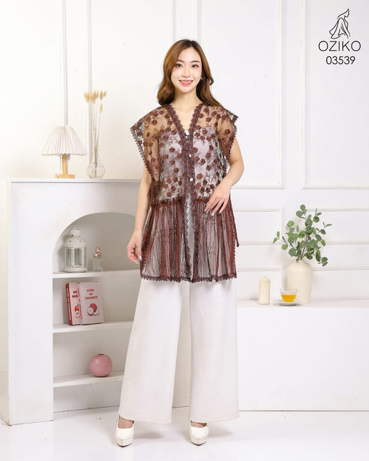 OZIKO VEST OUTER TILE 03539 LD 105