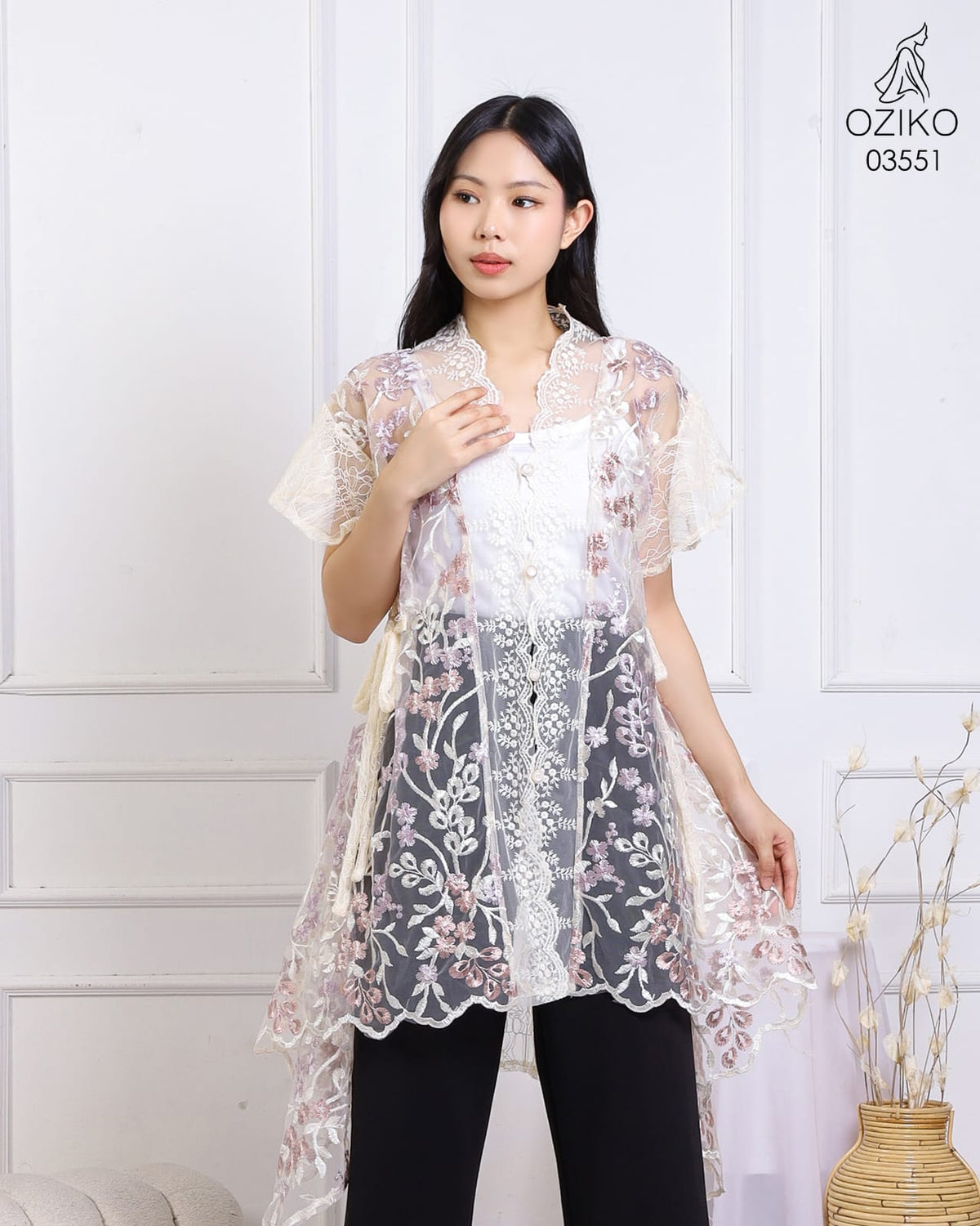 OZIKO VEST OUTER TILE 03551 LD 105