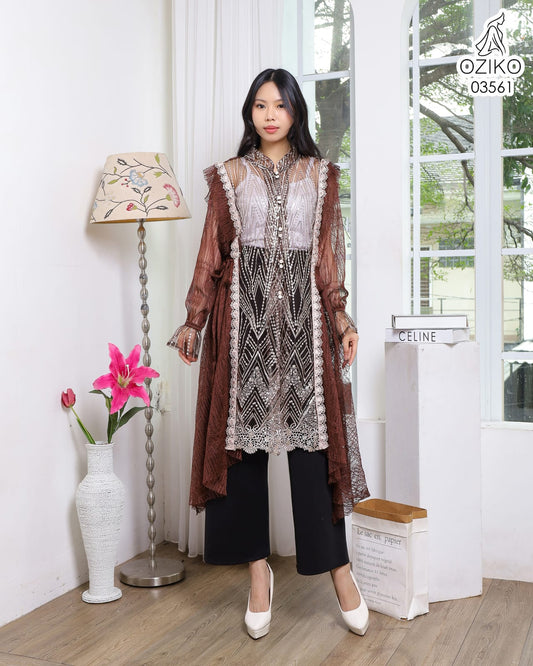 OZIKO VEST OUTER TILE 03561 LD 105