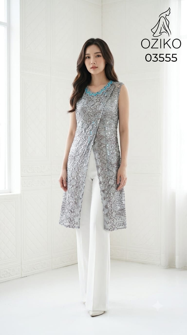 OZIKO VEST OUTER TILE 03555 LD 105