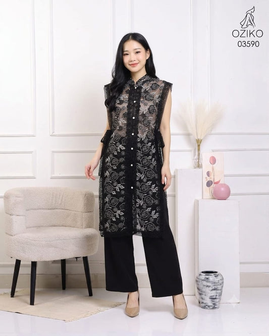 OZIKO VEST OUTER TILE 03590 LD 105