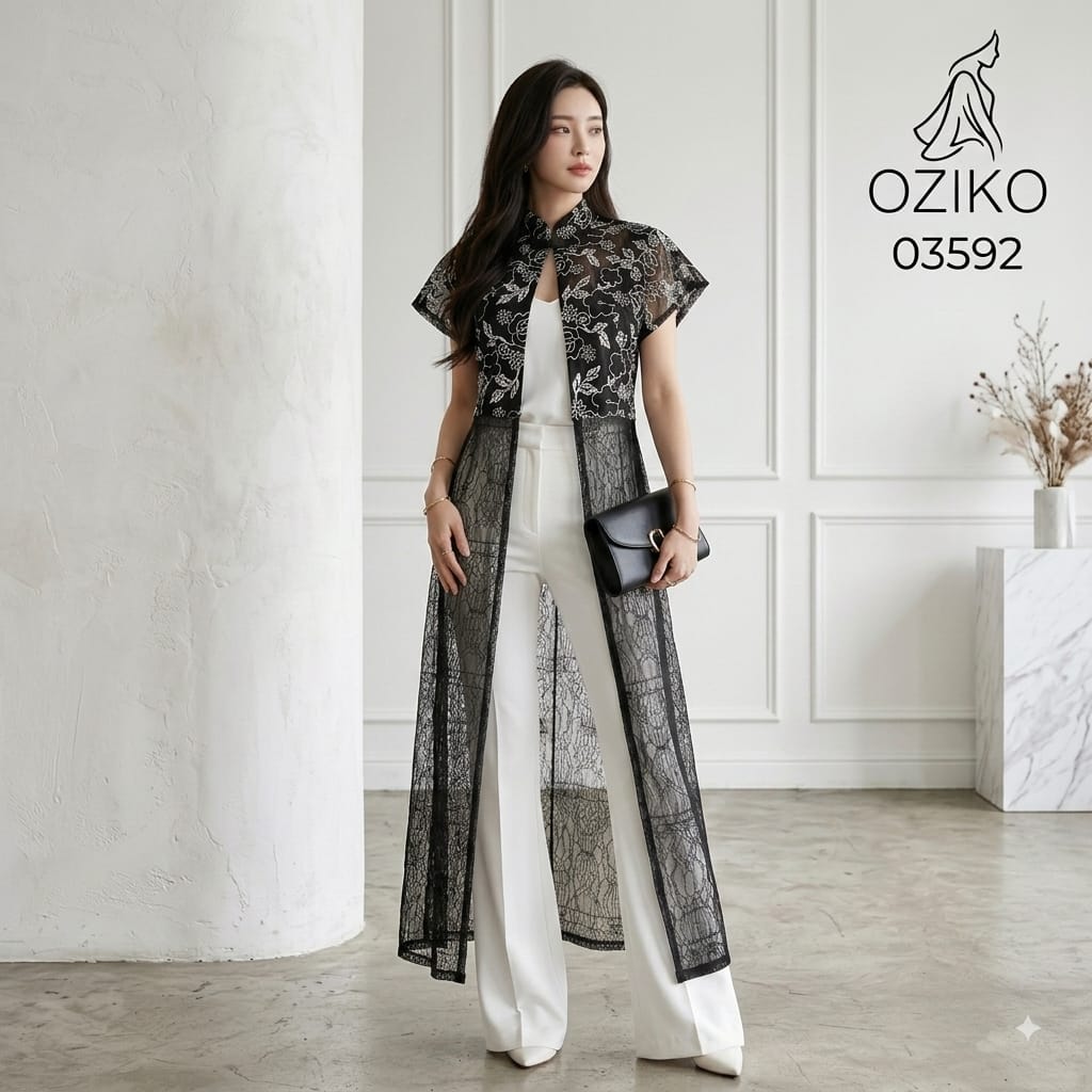 OZIKO VEST OUTER TILE 03592 LD 105