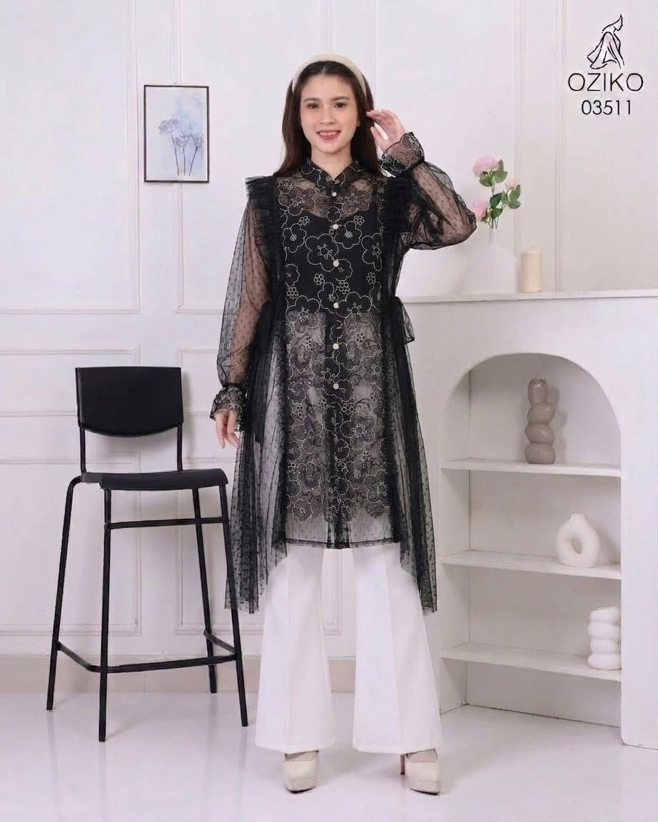 OZIKO VEST OUTER TILE 03511 LD 105