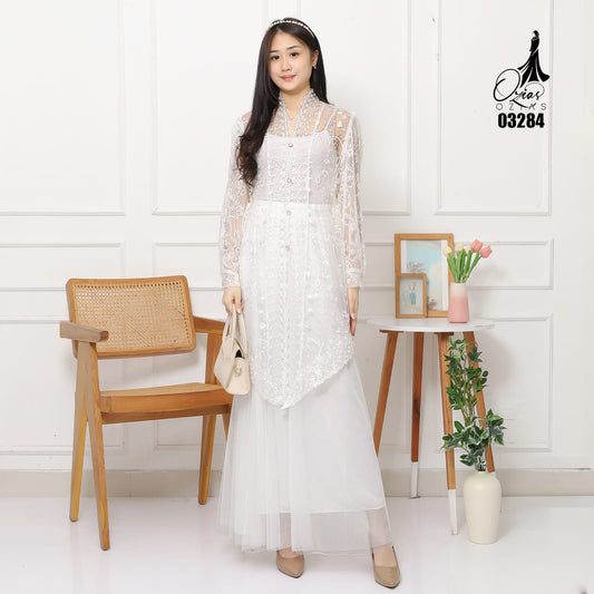 VEST OUTER TILE OZIKO 03284 LD 105 I Outer Casual Wanita I Outer Fashion Kondangan