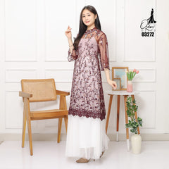VEST OUTER TILE OZIKO 03272 LD 105 I Outer Kondangan Wanita I Outer Casual Formal