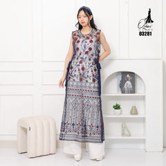 VEST OUTER TILE OZIKO 03281 LD 105 I Outer Kondagan Wanita I Outer Fashion Casual