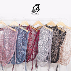 VEST OUTER TILE OZIKO 03326 LD 105 I Outer Kondangan Wanita I Outer Casual Formal