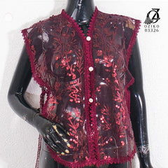VEST OUTER TILE OZIKO 03326 LD 105 I Outer Kondangan Wanita I Outer Casual Formal