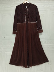 GAMIS OZIAS BROKAT FIMELA 09465 LD 80 95 105 120 I Gamis Fashion Muslimah Anak I Gamis Lebaran Busui Friendly 2XL
