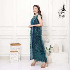 VEST OUTER OZIKO TILE HANA 03329 LD 105 120 | Vest Outer Pesta 2XL