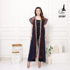 VEST OUTER OZIKO TILE 03289 LD 105 I Outer Kondangan Wanita I Outer Casual Wanita