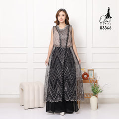 VEST OUTER TILE SPANGLE HANA 03366 LD 105 I Outer Kondangan Wanita I Outer Formal Remaja