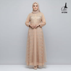 OZIAS Gamis Tile 07296 LD 105 I Gamis Kondangan Wanita I Gamis Fashion Casual